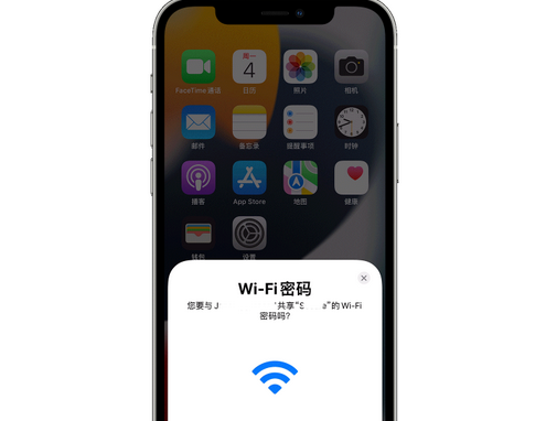 徐闻苹果15维修店分享iPhone15如何共享Wi-Fi密码 